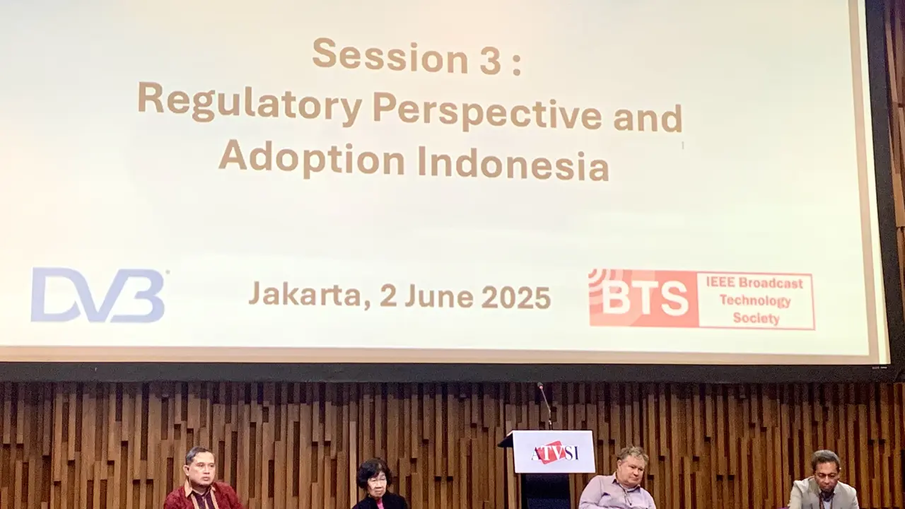 Kegiatan ATVSI Workshop ‘DVB-I and DVB-NIP’