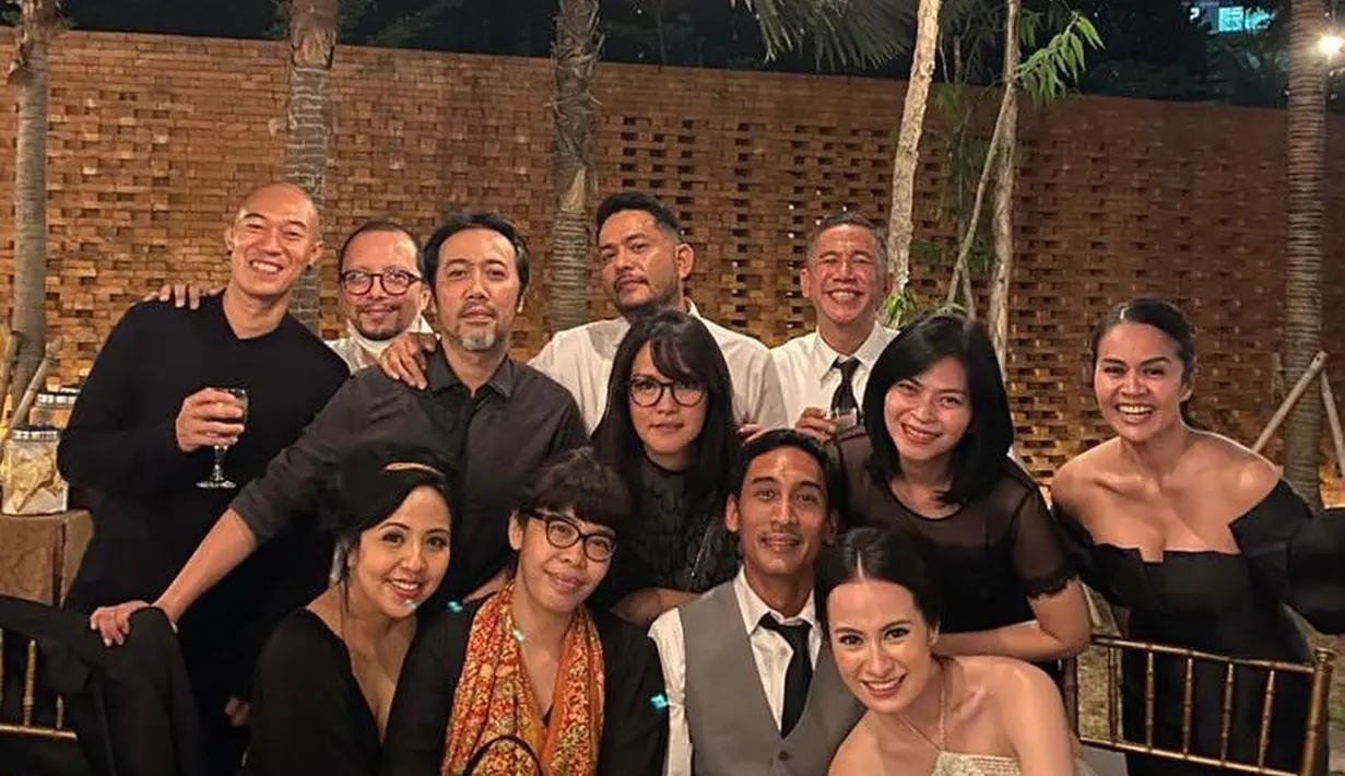 Restu Sinaga dan Vicky Monica (Instagram/triagrady)