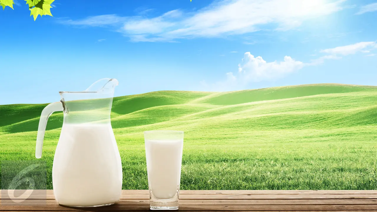 Ilustrasi susu sapi