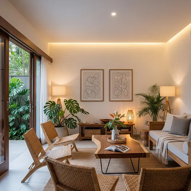 Membuat Rumah Terasa seperti Vila Ubud (AI Generated)