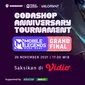 Saksikan Live Streaming Grand Final Codashop Anniversary Tournament Mobile Legends di Vidio. (Sumber : dok. vidio.com)