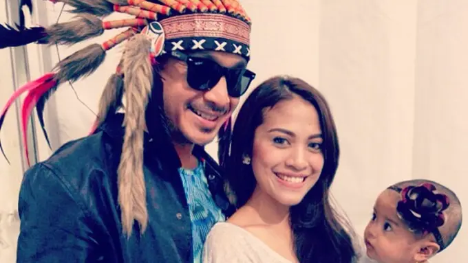 Giring Nidji dan keluarga