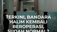 Bandara Halim Perdanakusuma kembali beroperasi pada Selasa dini hari setelah sempat ditutup sekitar dua hari akibat sebaran abu vulkanik Gunung Anak Krakatau.

Penerbangan perdana menuju Surabaya pada pukul 05.25 WIB.