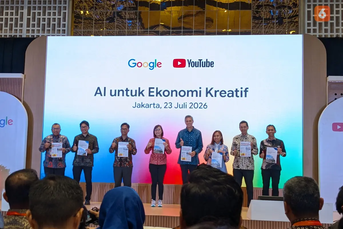 Peluncuran Laporan dan Diskusi Google AI dan YouTube untuk Ekonomi Kreatif. Liputan6.com/Aisyah Mustika Zamani