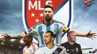 MLS - Lionel Messi dan Pemain Top yang Pernah Bermain di MLS (Bola.com/Adreanus Titus)