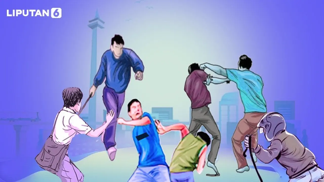 Banner Infografis Mimpi Jakarta Bebas Tawuran Kala Miris Kasus Meningkat