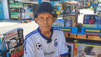 Kisah Inspiratif Mbah Sutopo Bikin Becak Perpustakaan