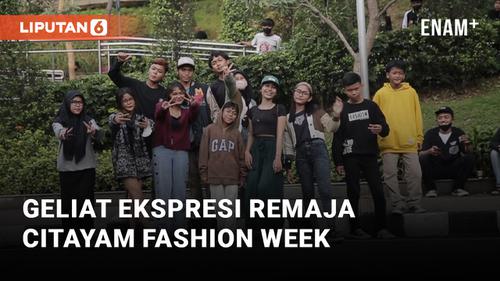 VIDEO: Ekspresi Diri Remaja di Citayam Fashion Week