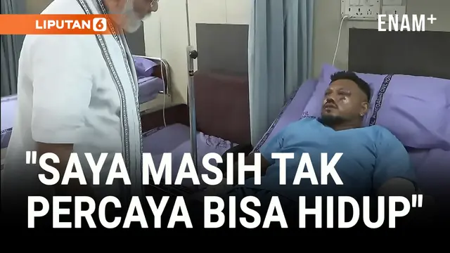 VIDEO: Selamat dari Maut Kecelakaan Air India: "Saya Masih Tak Percaya Bisa Hidup"