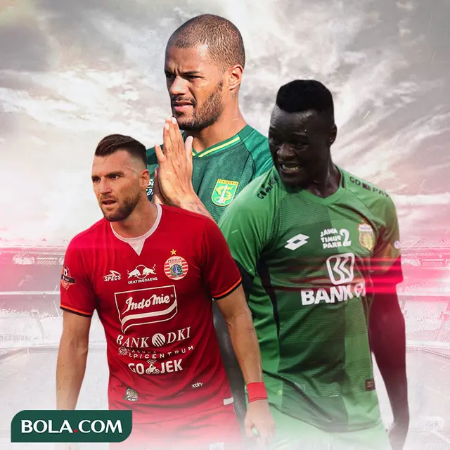 Liga 1 - Marko Simic, David da Silva, Ezechiel N'Douassel