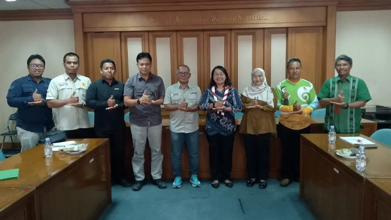 Disporapar Paser Koordinasi dengan Kwarnas, Bahas Agenda Kepramukaan