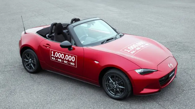 Mazda MX-5 Merayakan Produksi 1 Juta Unit