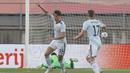 Skotlandia melesatkan gol pertama mereka di menit ke-11 lewat serangan balik yang dituntaskan oleh Jack Hendry. Sotlandia unggul 1-0 atas Belanda. (Foto: AP/Miguel Morenatti)