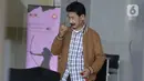 Bupati Solok Selatan Muzni Zakaria akan menjalani pemeriksaan oleh penyidik di Gedung KPK, Jakarta, Kamis (30/1/2020). Muzni Zakaria diperiksa sebagai tersangka terkait kasus dugaan suap proyek pembangunan infrastruktur Jembatan Ambayan dan Masjid Agung di Solok Selatan. (merdeka.com/Dwi Narwoko)