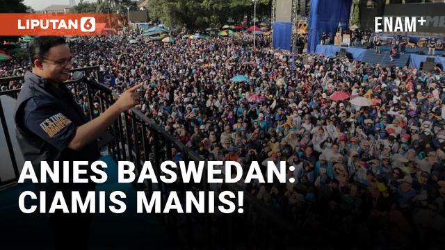 Anies Baswedan Disambut Bak Presiden di Ciamis