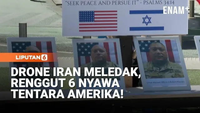 Enam Tentara AS Tewas Diserang Drone, Memorial Muncul Di Tengah Kota Tel Aviv