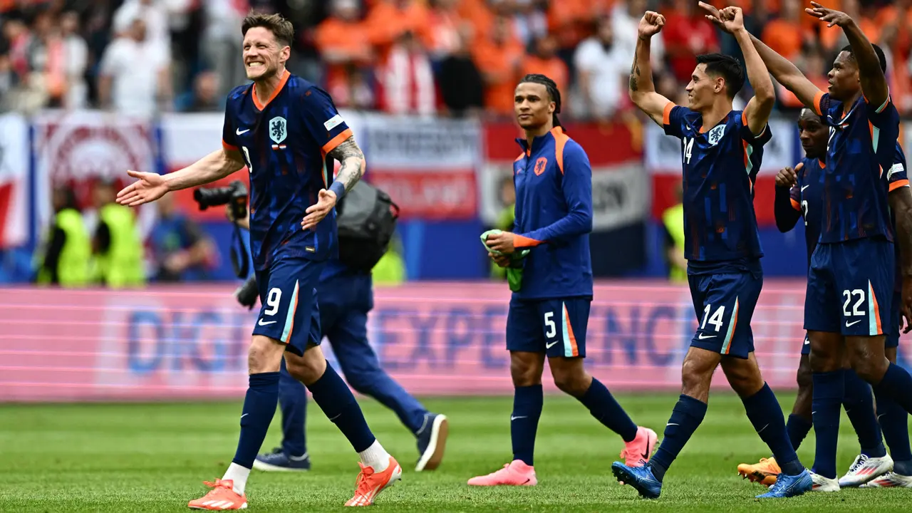 Timnas Belanda Vs Timnas Polandia di Euro 2024