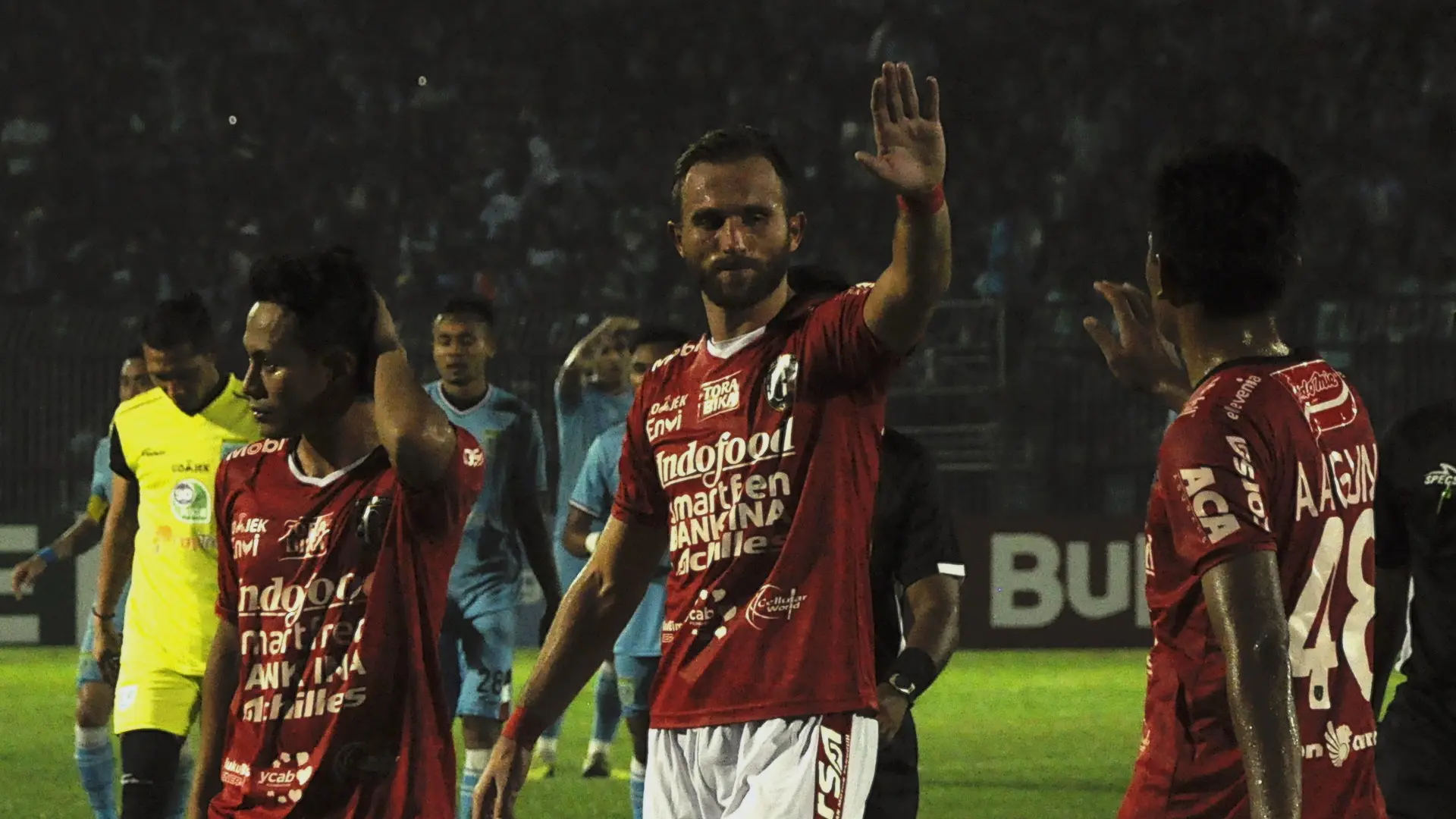 Striker Bali United, Ilija Spasojevic. (Bola.com/Aditya Wany)
