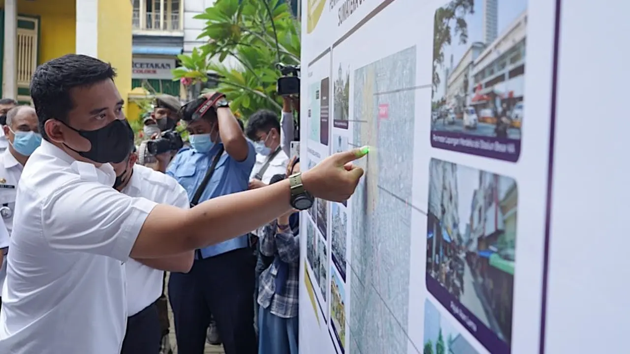 Bobby Nasution Perkuat Revitalisasi, Kesawan akan Kembali Berfungsi sebagai Ruang Pedestrian