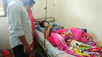 Heboh Virus Corona covid-19, salah satu rumah sakit Kendari menunda 5  operasi karena kehabisan masker.(Liputan6.com/Ahmad Akbar Fua).