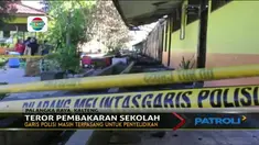 Usai kebakaran, siswa SDN 1 Menteng, Palangkaraya dipindahkan ke sebuah kampus.