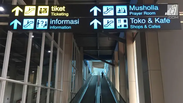 Imbas Longsor Bandara Soetta, Stasiun Sudirman Baru Sepi