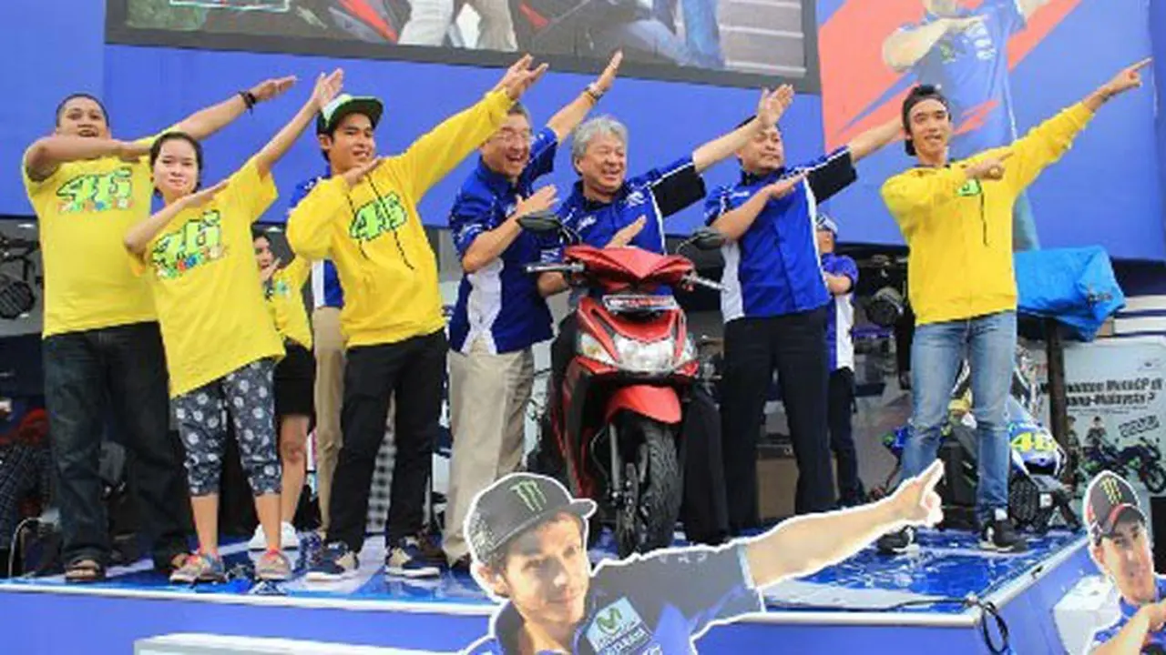 Jajaran Sepeda Motor Yamaha Torehkan Prestasi Penjualan