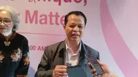Dokter spesialis beda onkologi, Denni Joko Purwanto, MRCCC Siloam Semanggi. (Kanaya Nanda Putri/Liputan6.com)