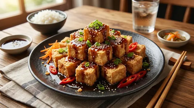 Tips agar Tahu Teriyaki Renyah Maksimal