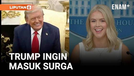 VIDEO: Ternyata Trump Menjadikan Surga Sebagai Alasan