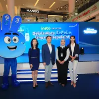 Peluncuran kampanye 'SePeLe' dari Insto untuk mengajak masyarakat lebih peduli akan kesehatan mata. (foto: INSTO.dok)