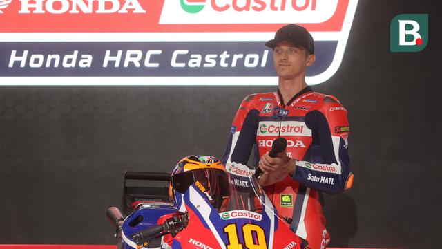 Pembalap Honda HRC Castrol, Luca Marini