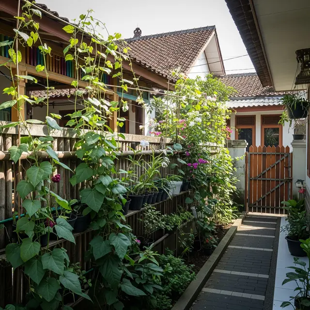 9 Kebun Mini di Pagar Rumah Biar Hemat Lahan, Bikin Hunian Asri dan Produktif
