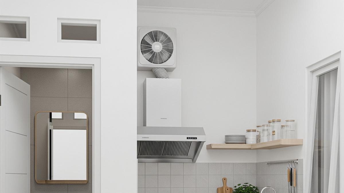 9 Desain Dapur Dekat Kamar Mandi, Hunian Fungsional 2025