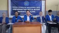 BEM STIA Rangkasbitung, Lebak, Banten. (Minggu, 04/02/2024). (Yandhi Deslatama/Liputan6.com).