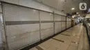 Suasana pusat perbelanjaan kawasan Glodok, Jakarta, Senin (7/6/2021). Data Aprindo mencatat, sepanjang Maret 2020 hingga April 2021 sebanyak 1.250-1.300 toko ritel di Indonesia terpaksa tutup. (merdeka.com/Iqbal S. Nugroho)