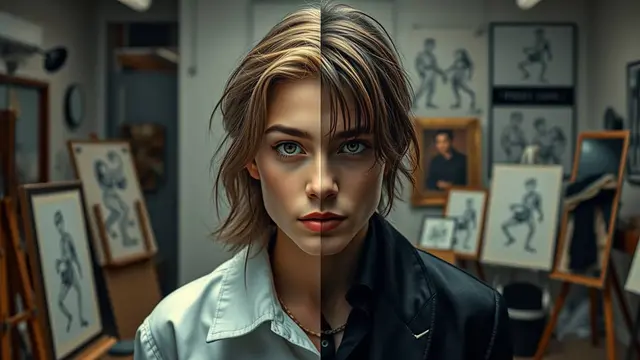 kepribadian ganda animasi