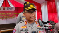 Kapolres Cirebon Kota AKBP M. Fahri Siregar menyatakan siap mengamankan kelancaran libur Nataru. (Liputan6.com / Panji Prayitno)