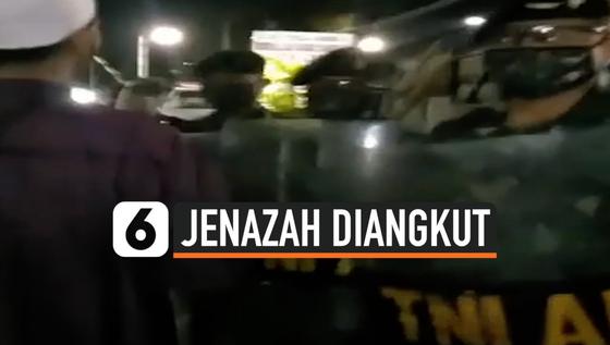 VIDEO: Viral Jenazah Diangkut dari RS, Penjagaan Tentara Diterobos