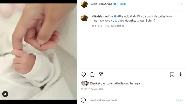 Alika Islamadina (Foto: Instagram/@alikaislamadina)