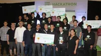 5 startup terbaik dari Hackathon Indonesia Android Kejar bersama dengan para dewan juri