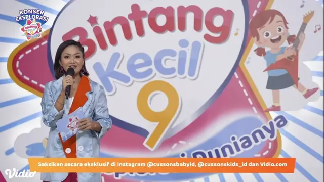 Sukses Digelar Virtual, Konser Eksplorasi Tutup Rangkaian Ajang Cussons Bintang Kecil 9