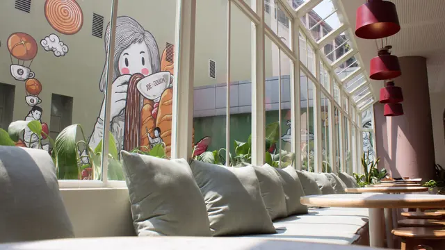 Sensasi nongkrong asik dengan suasana kafe Singapura di Jakarta