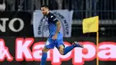 6. Francesco Caputo (Empoli) - 15 gol dan 3 assist (AFP/Marco Bertorello)