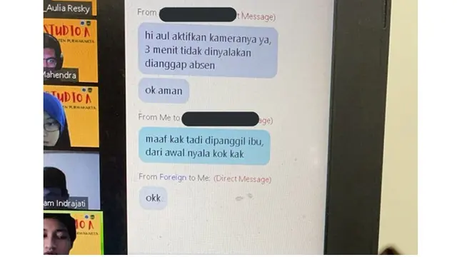 6 Alasan Siswa Izin Off Kamera Karena Ibu Ini Bikin Ngakak