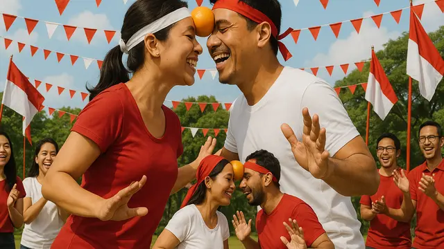 Inspirasi Lomba Couple 17 Agustus/Ilustrasi gambar oleh AI