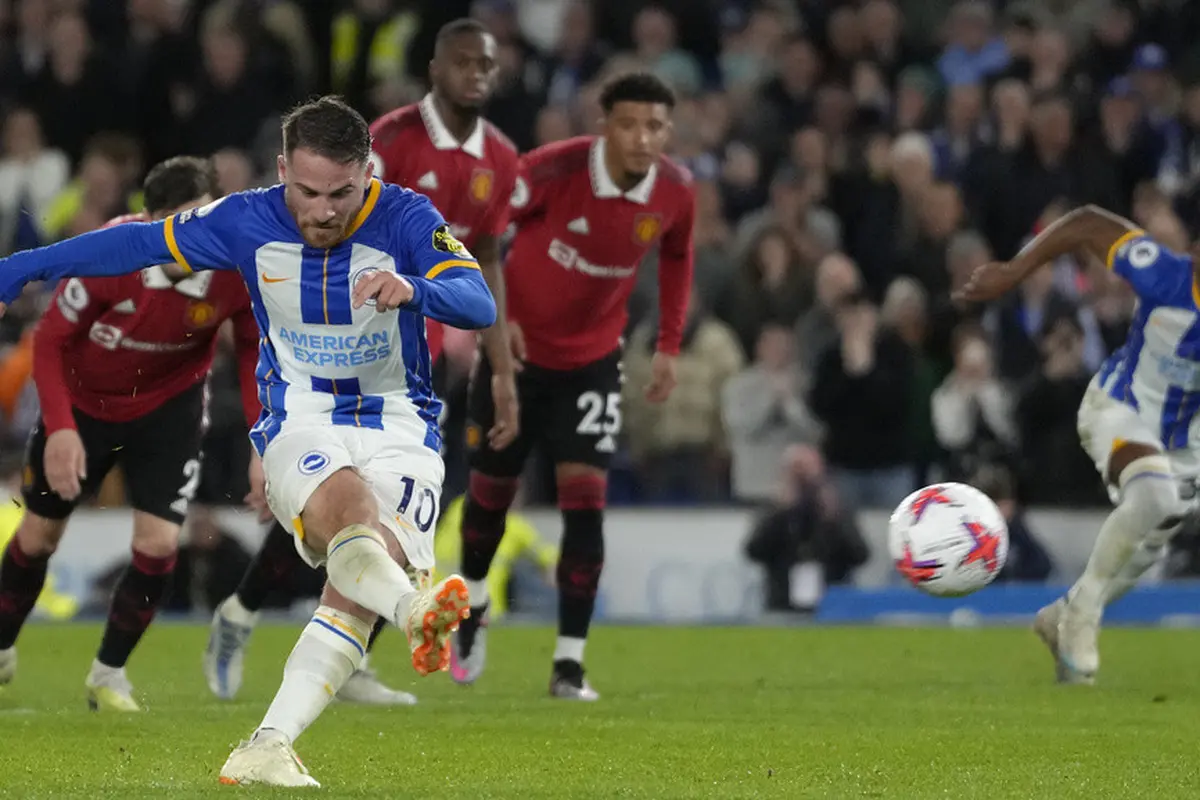 Hasil Liga Inggris: Gol Tunggal Alexis Mac Allister Bawa Brighton Taklukkan Manchester United