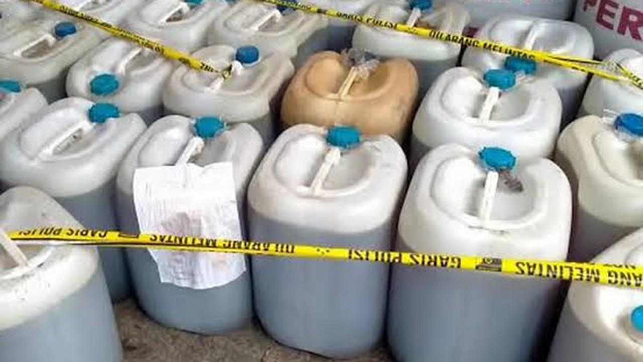 Ilustrasi penimbunan BBM bersubsidi (Istimewa)