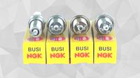Ilustrasi busi nikel muti ground electrode (doc. otosia)