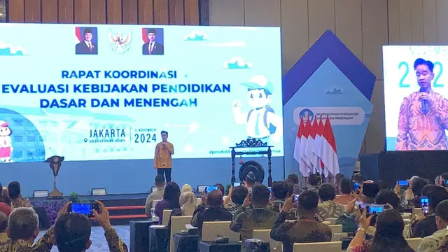 Wapres Gibran Hadiri Rapat Koordinasi Evaluasi Kebijakan Pendidikan